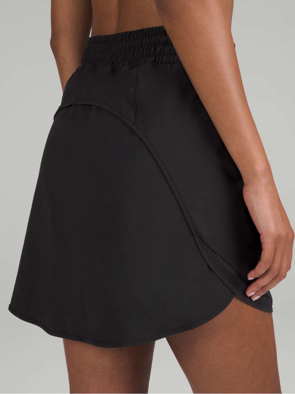 Lululemon Size 14 Lululemon Hotty Hot High-Rise Long Skort - Black